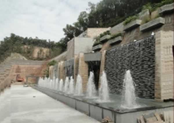 PLC Kontrolleret Fountain